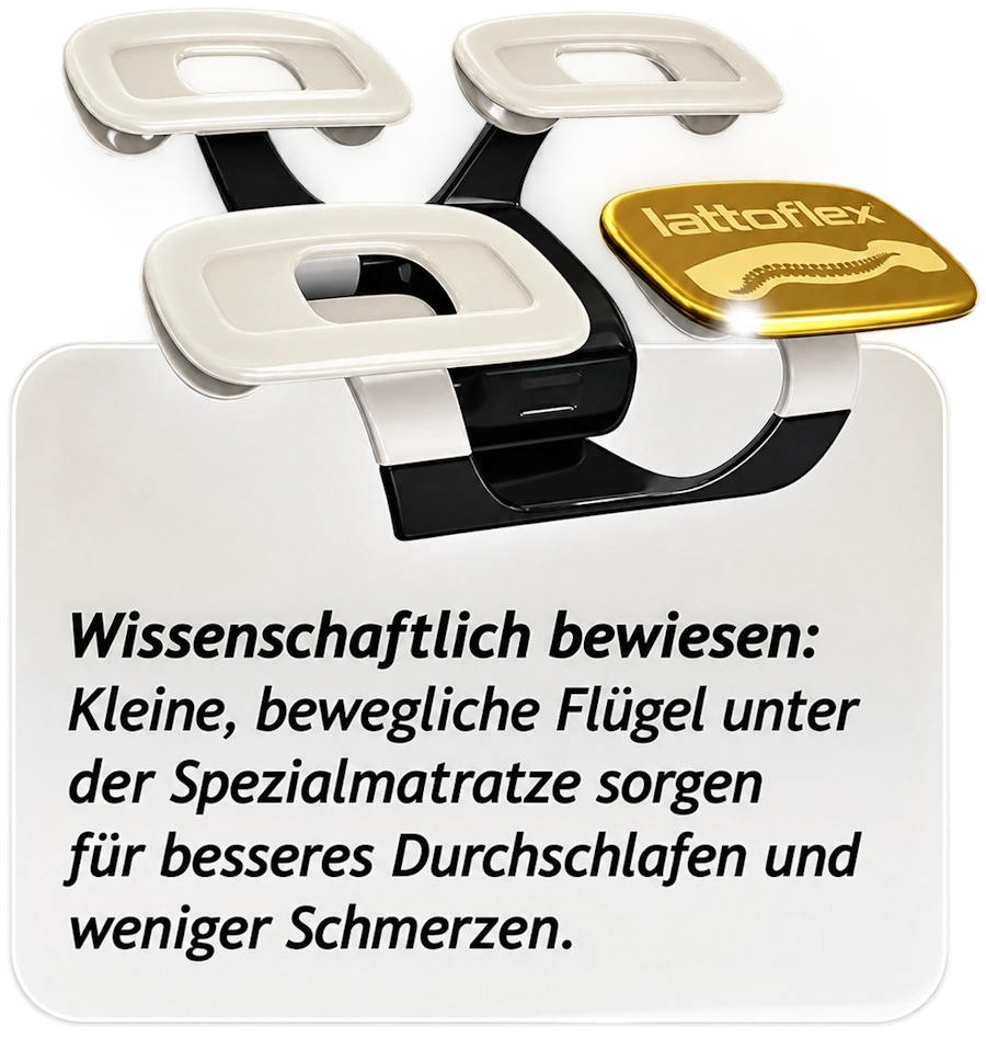 Lattoflex Flügelfedern – wissenschaftlich bewiesen